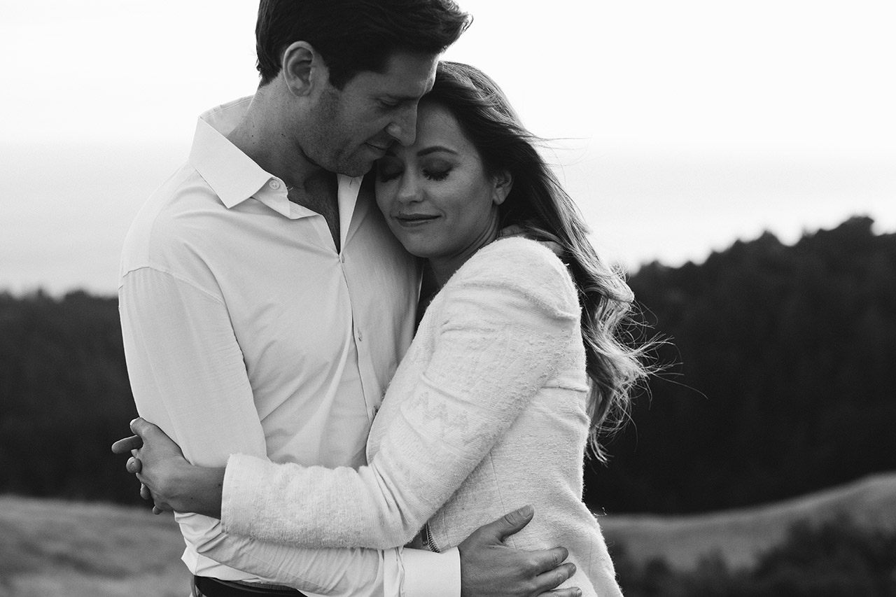 mt tamalpais engagement photos dustin cantrell bw_27