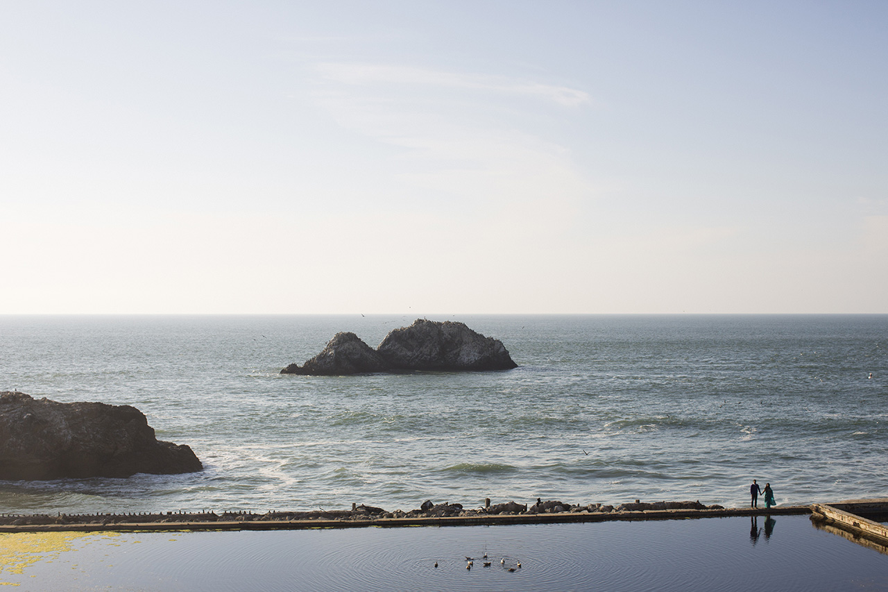 sutro baths engagement photos