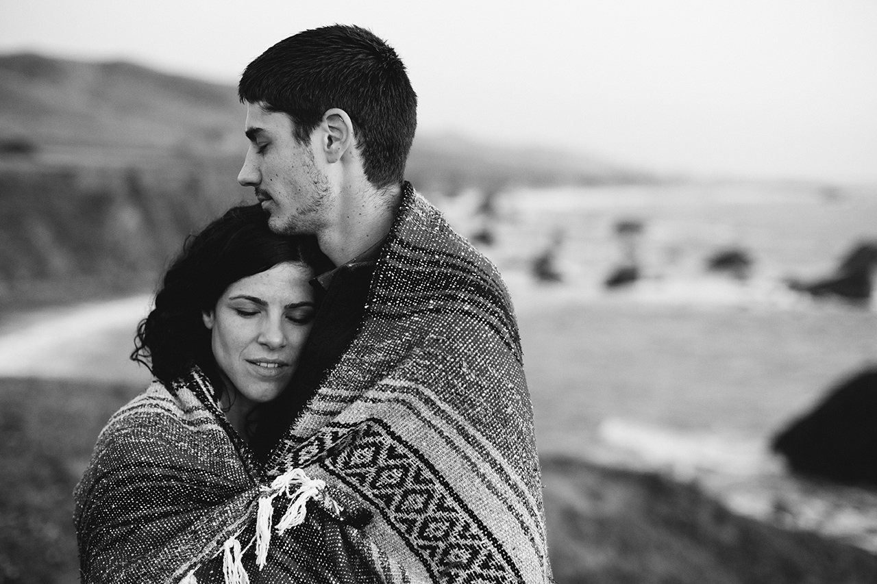 jenner california engagement session
