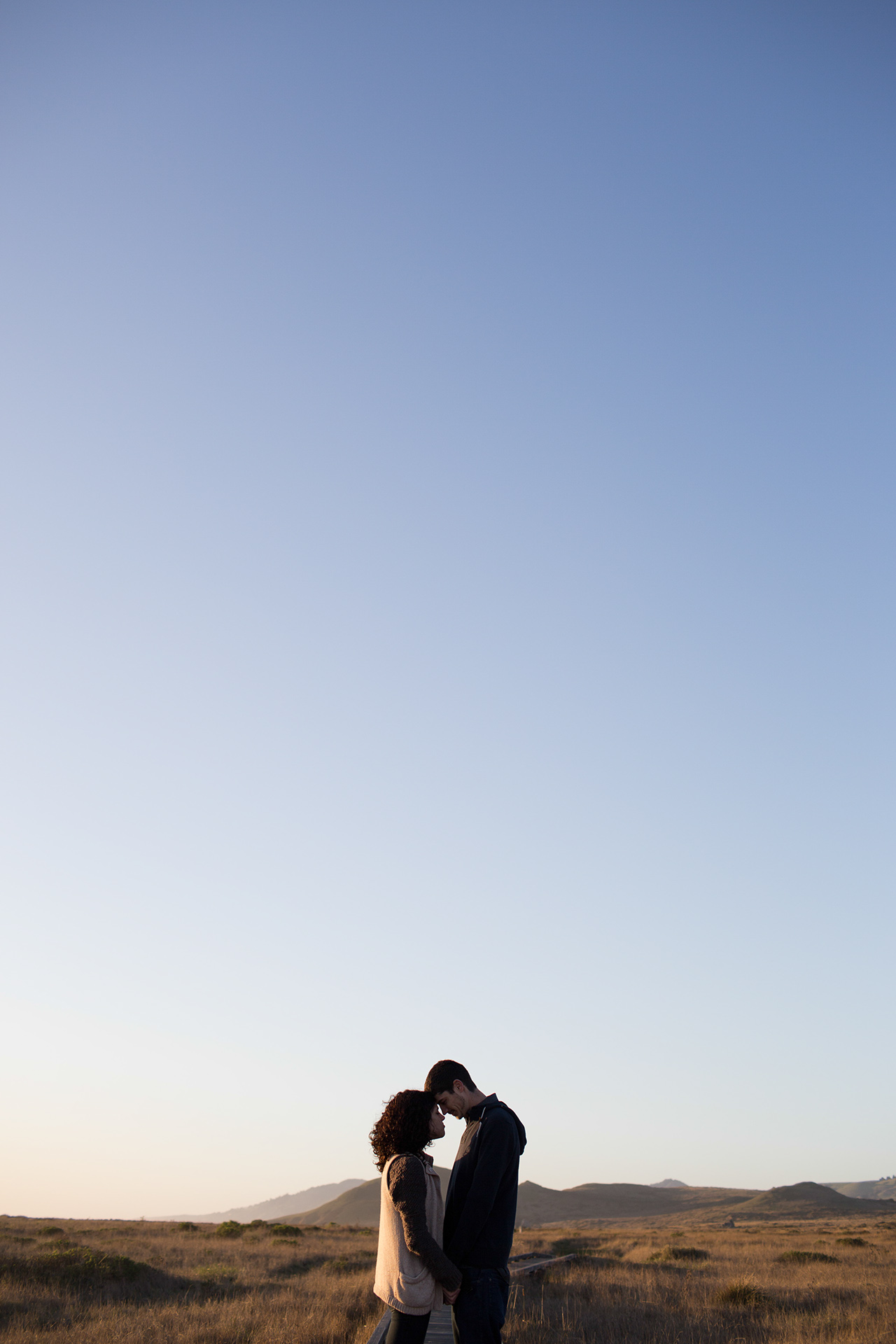 jenner california engagement session
