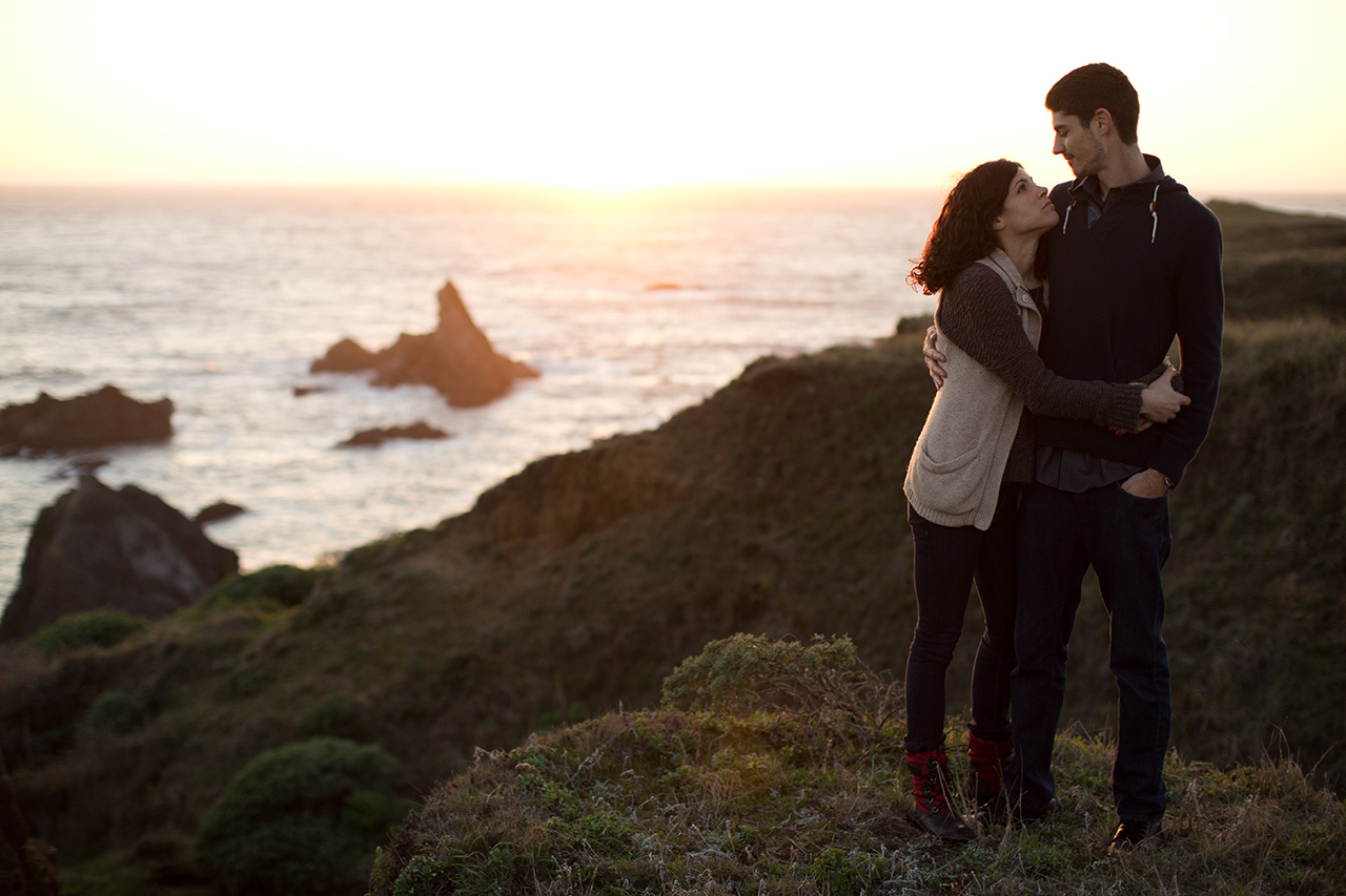 jenner california engagement session
