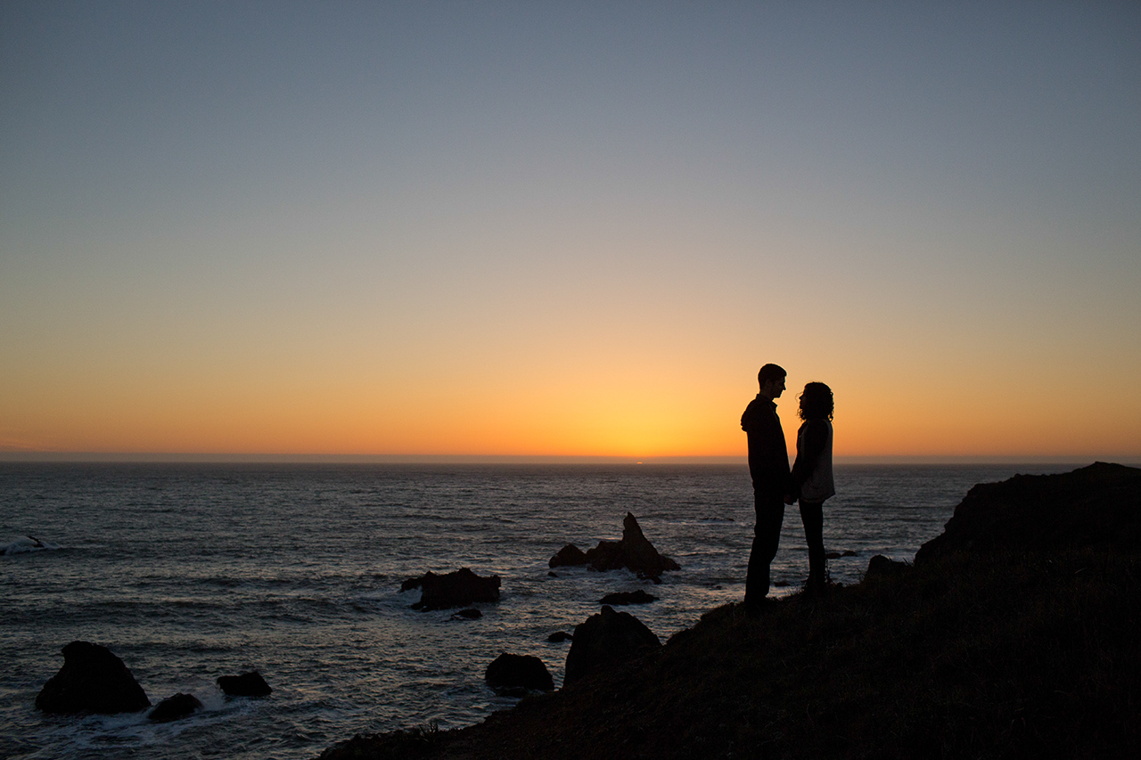 jenner california engagement session