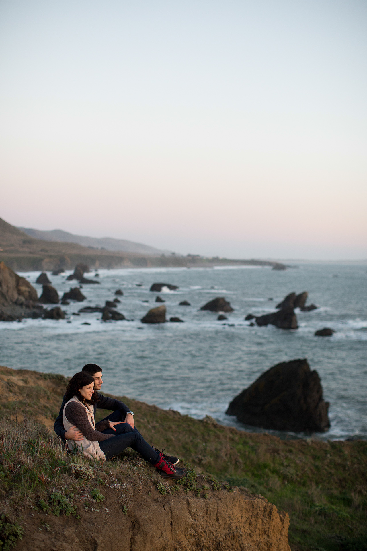 jenner california engagement session