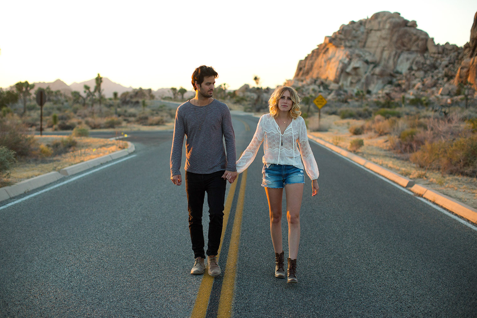 couple photos in joshua tree