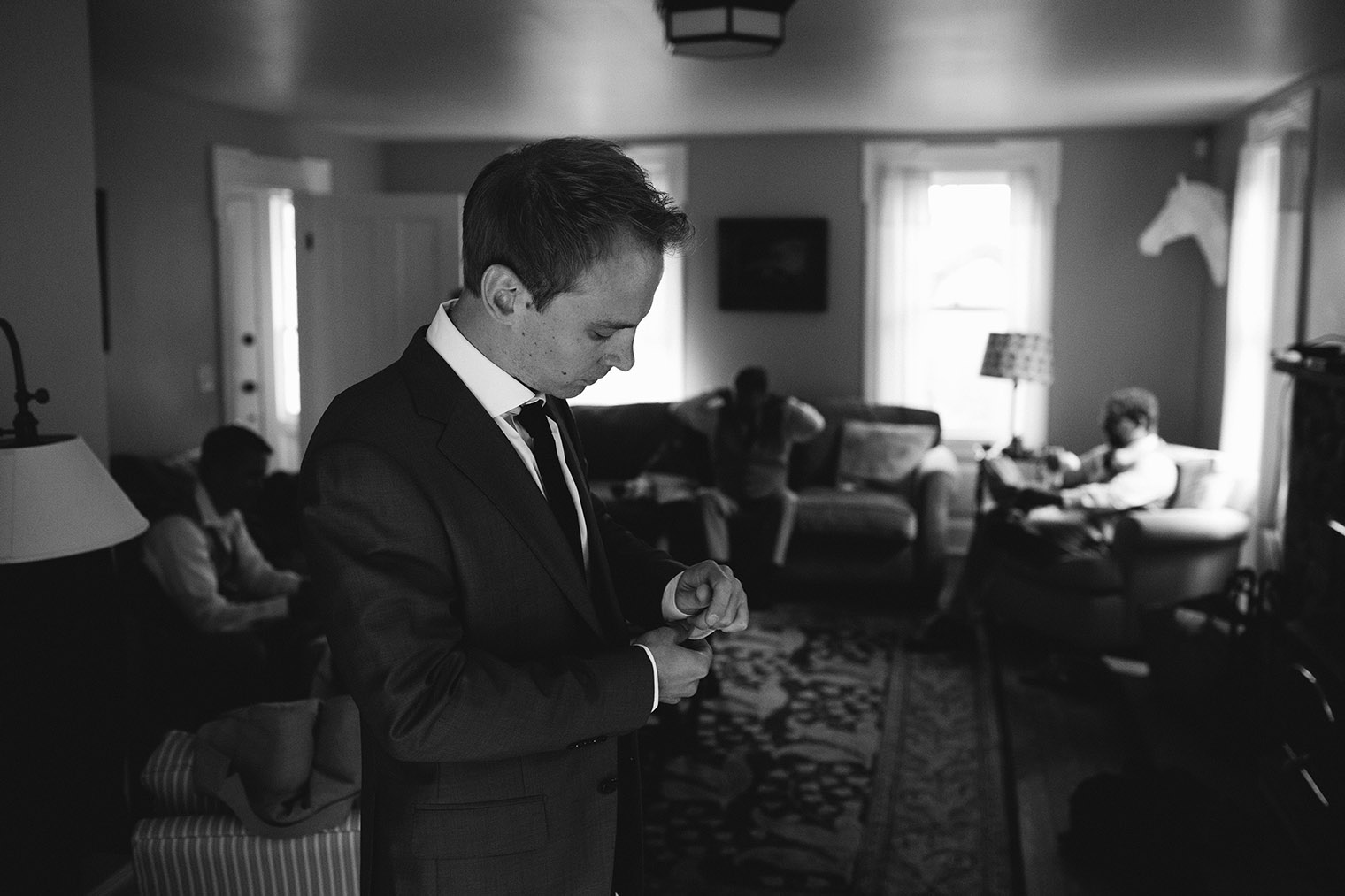 getting ready bw_159