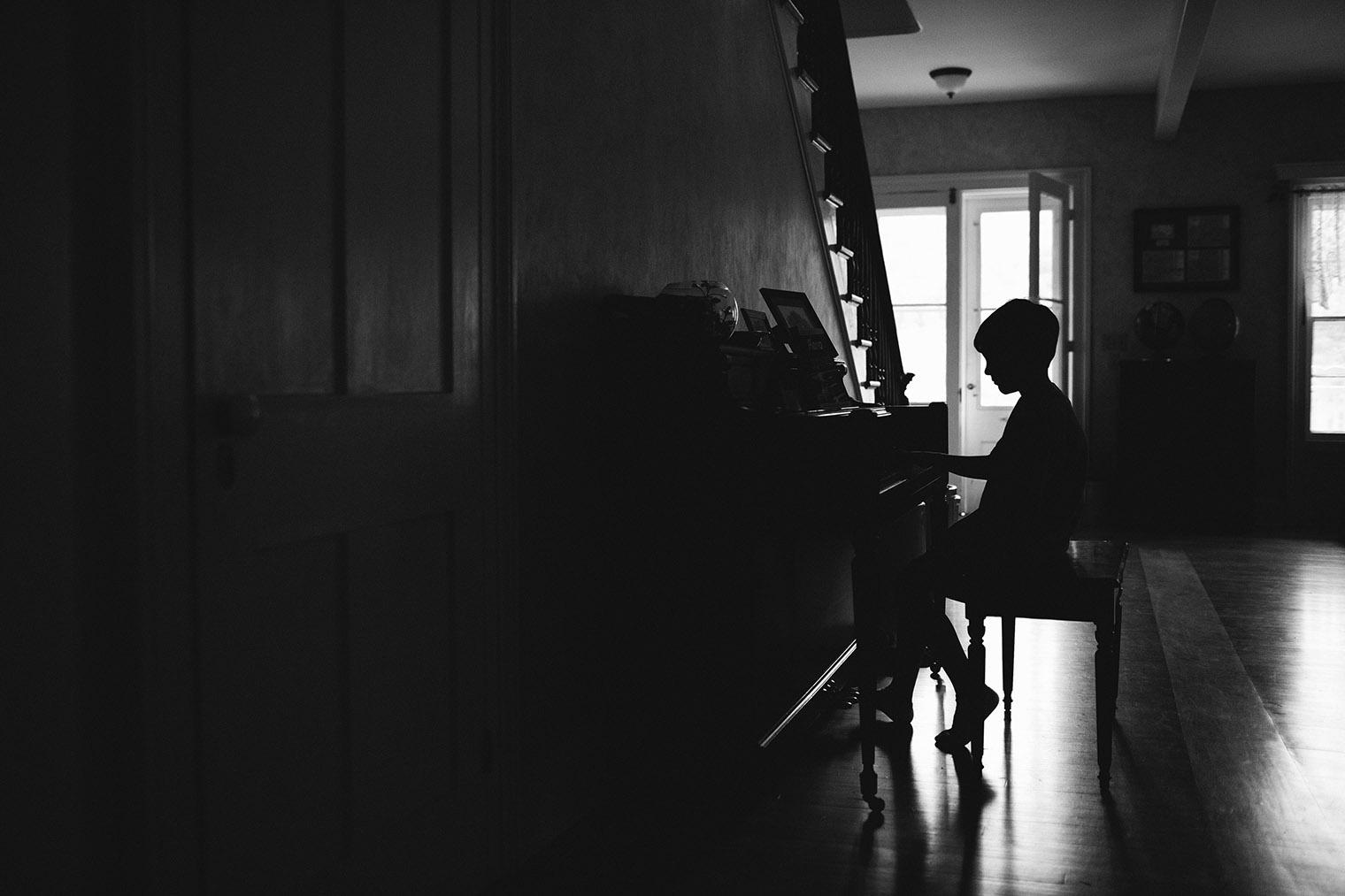 getting ready bw_48