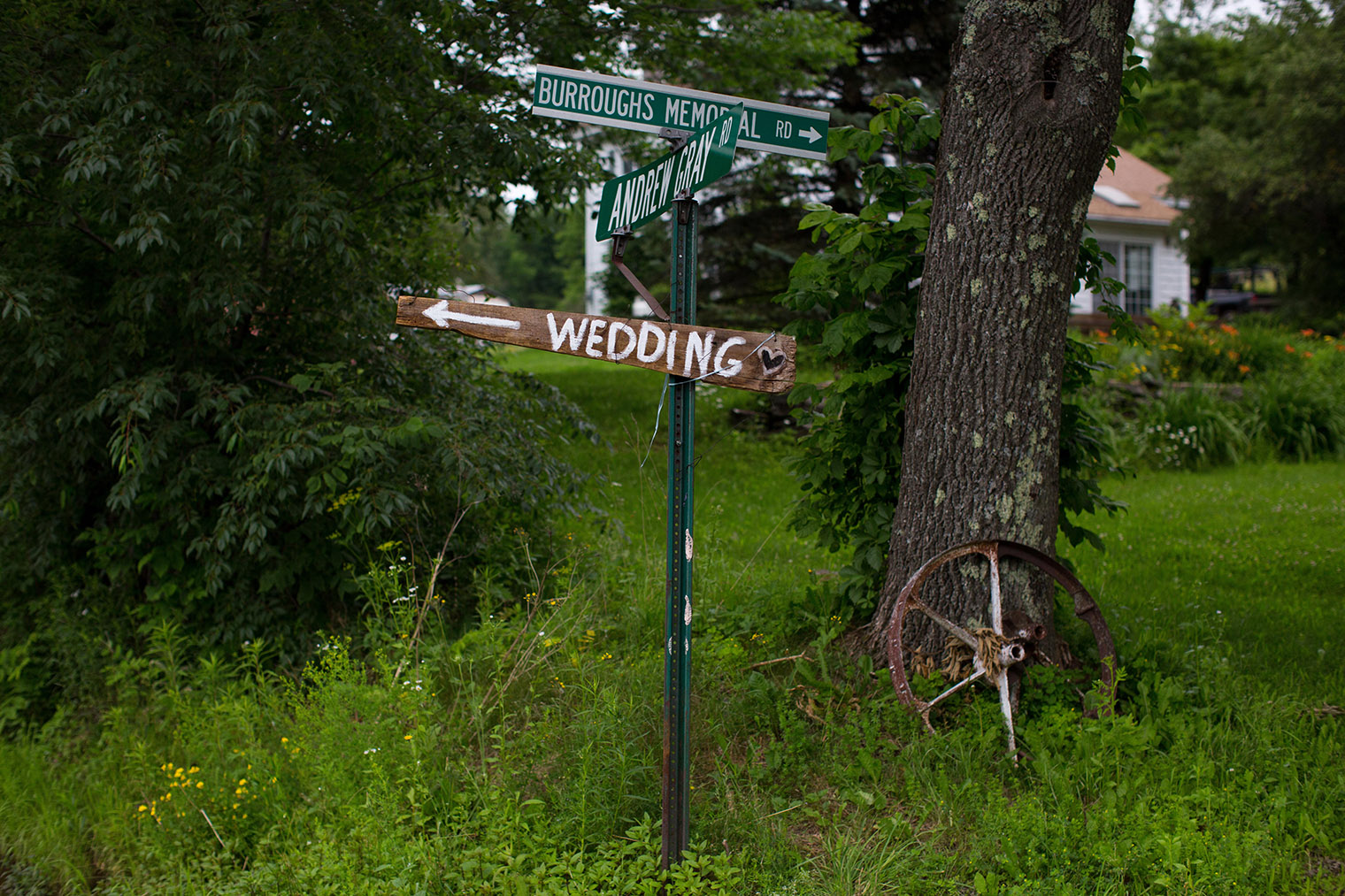 wedding at inn west settlement 