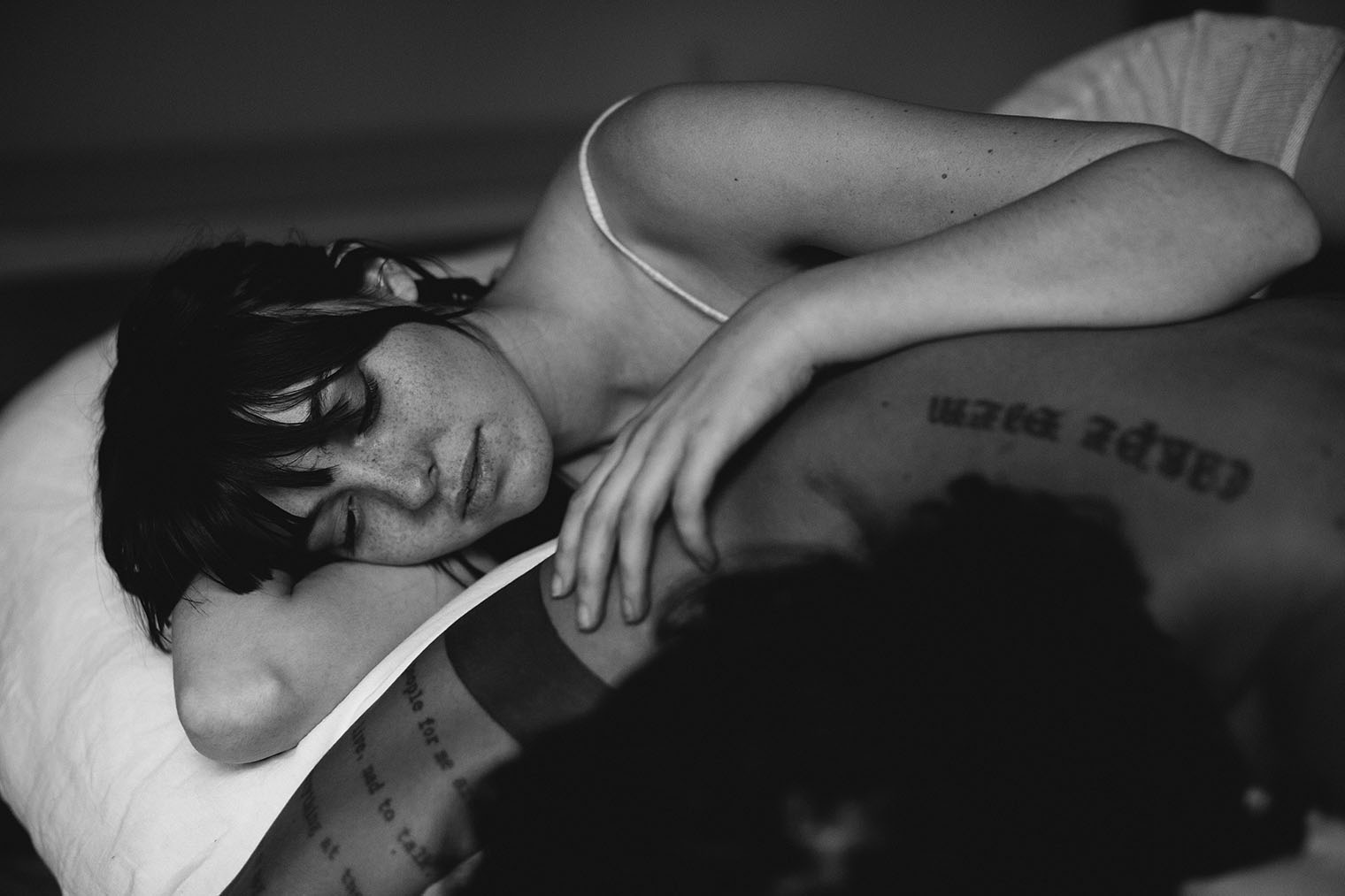 intimate engagement session