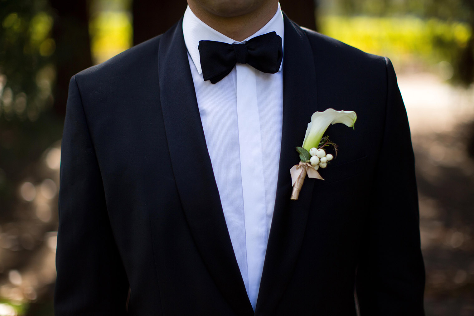 groom details at charles krug 