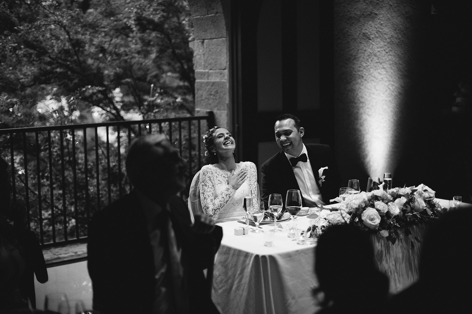 bride and groom at charles krug winery 