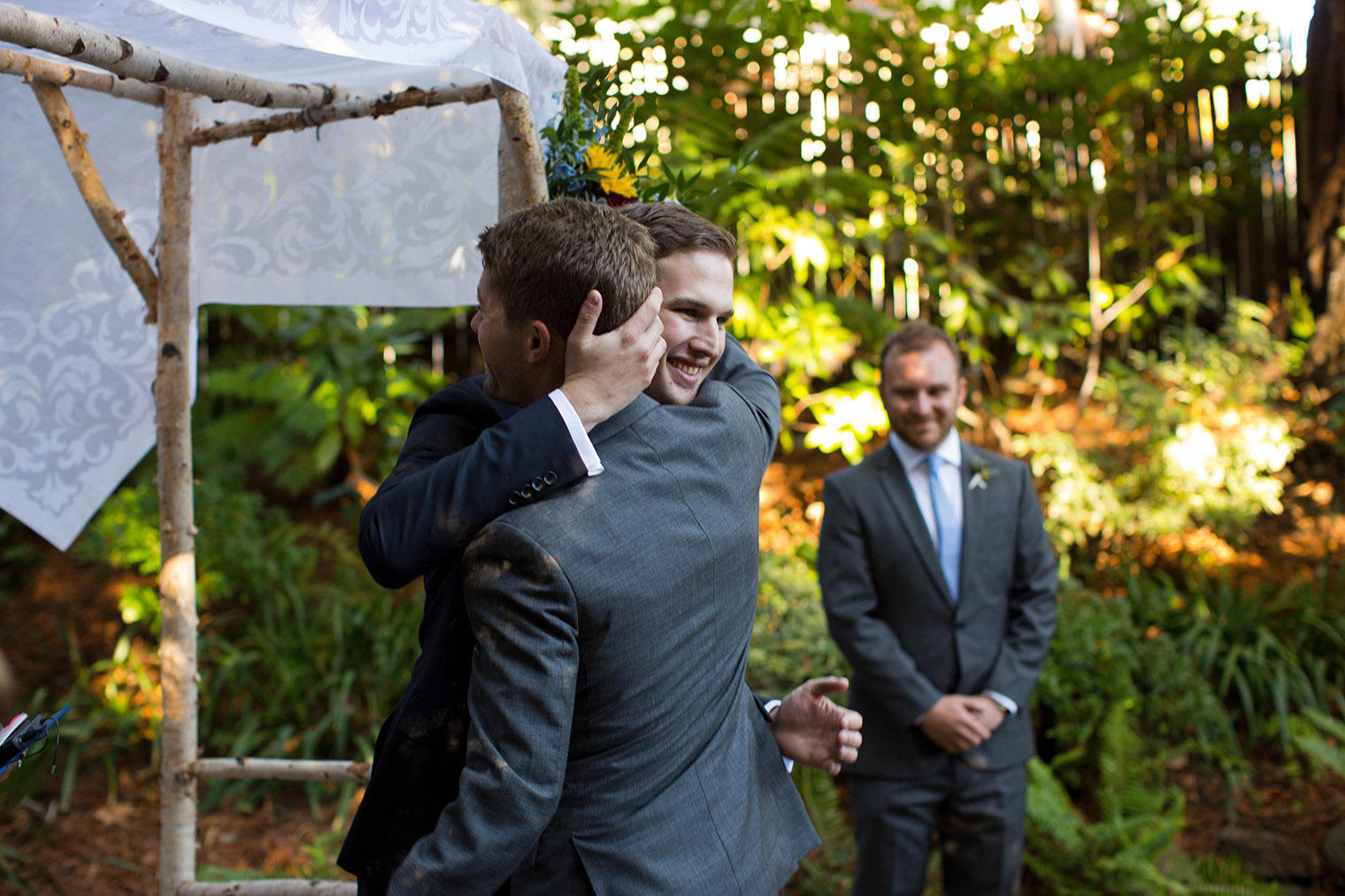 jewish wedding photos in mill valley california