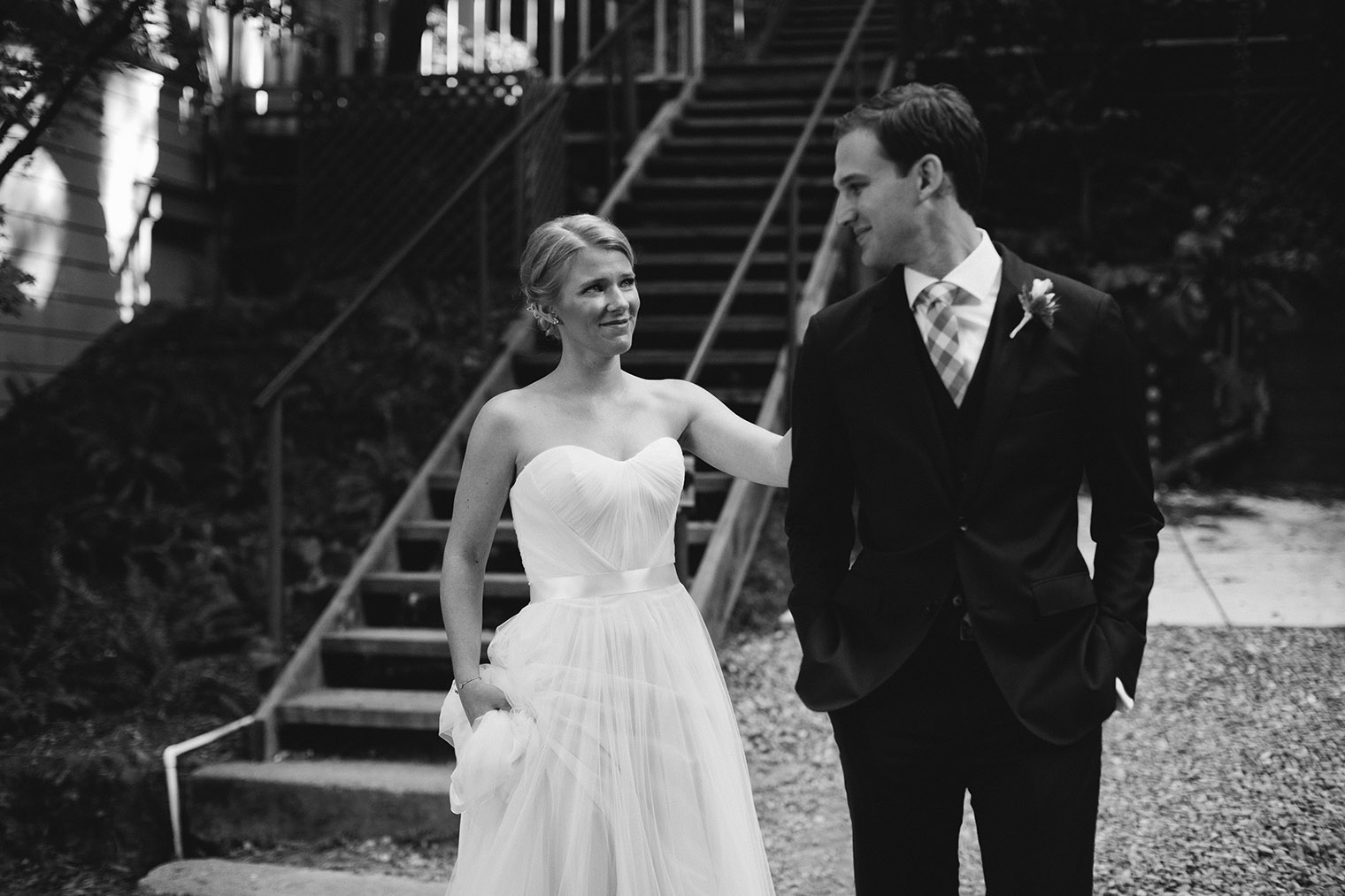 the outdoor art club wedding photos