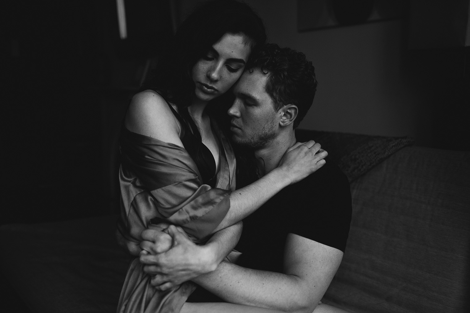 brooklyn engagement session bw_79
