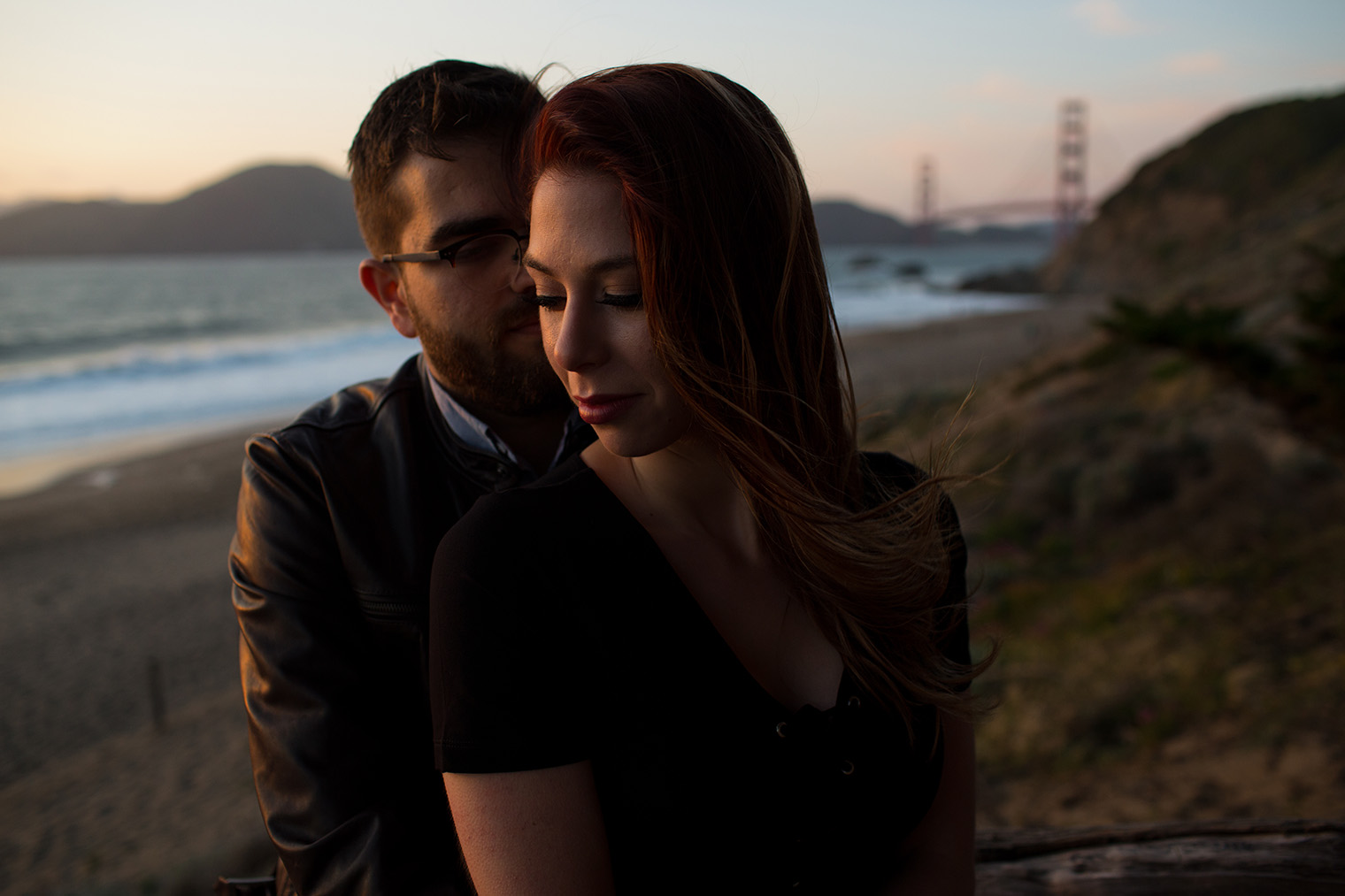 best spot for engagement photos in san francisco