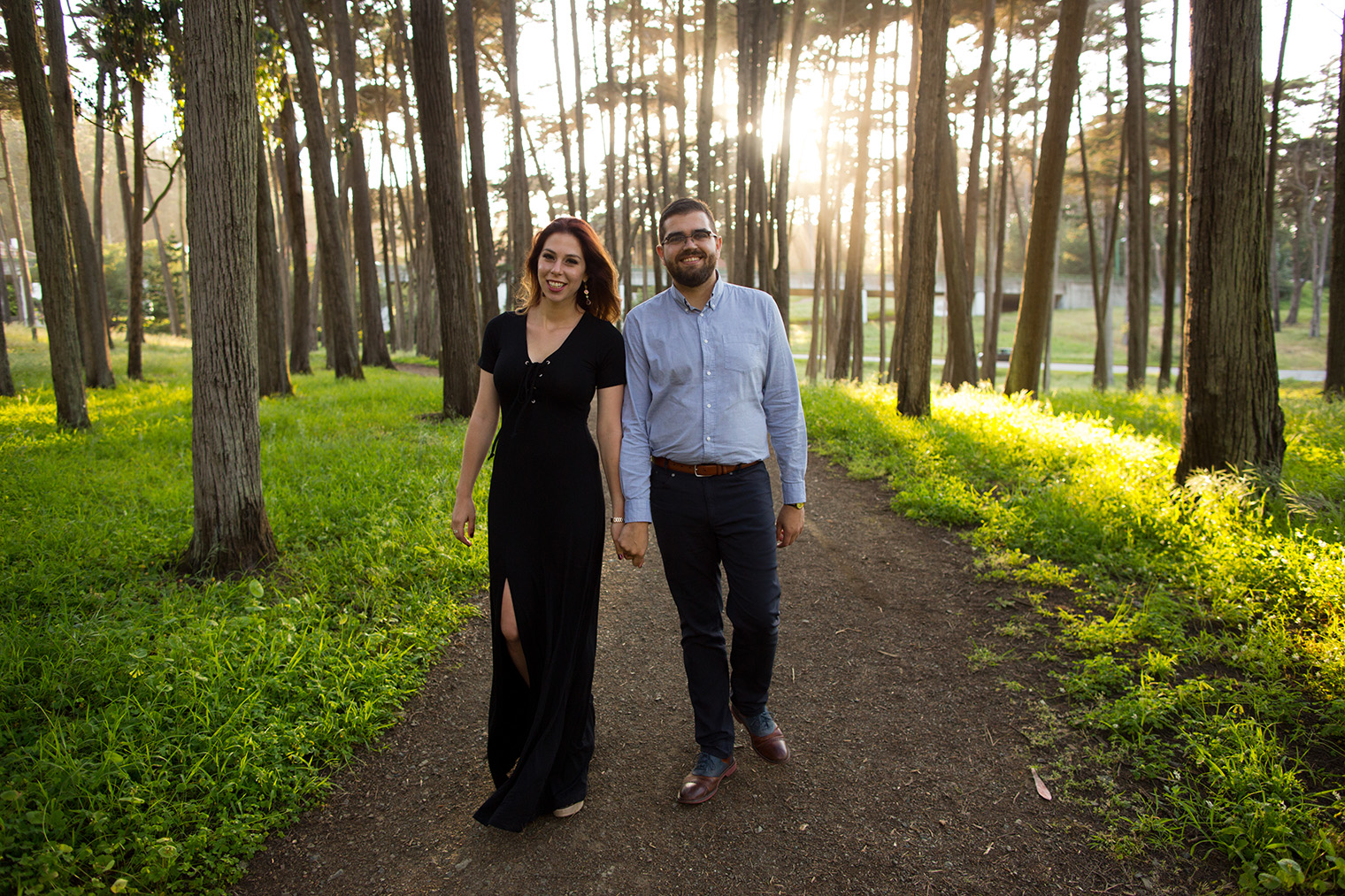 presidio san francisco engagement session