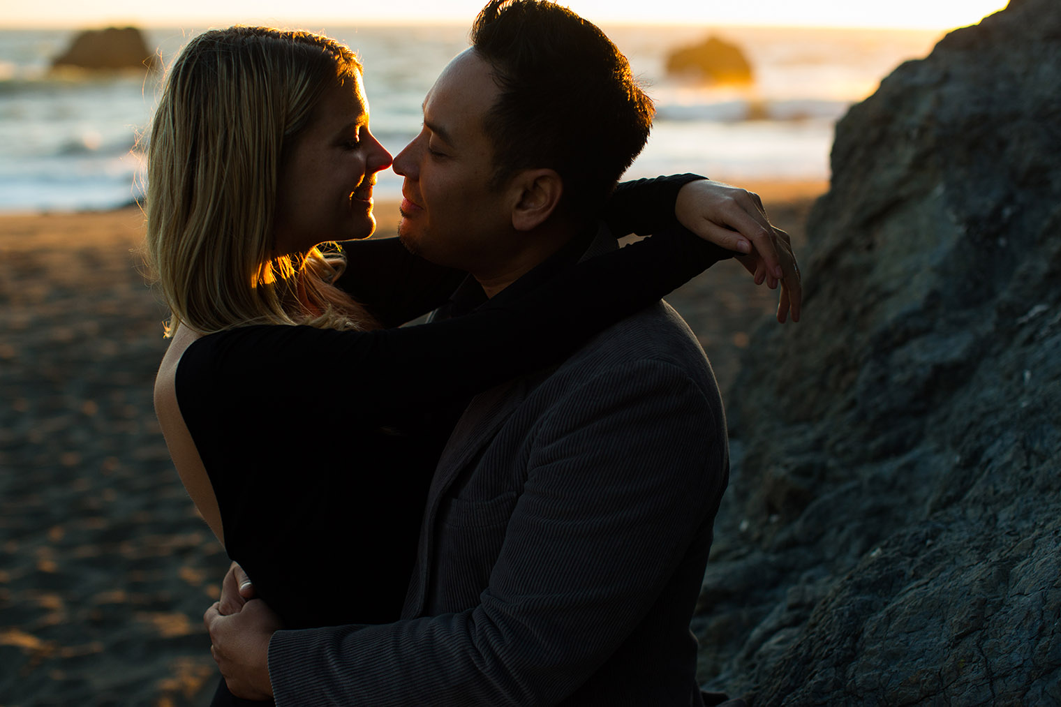 Sonoma Coast State Park Engagement Photos