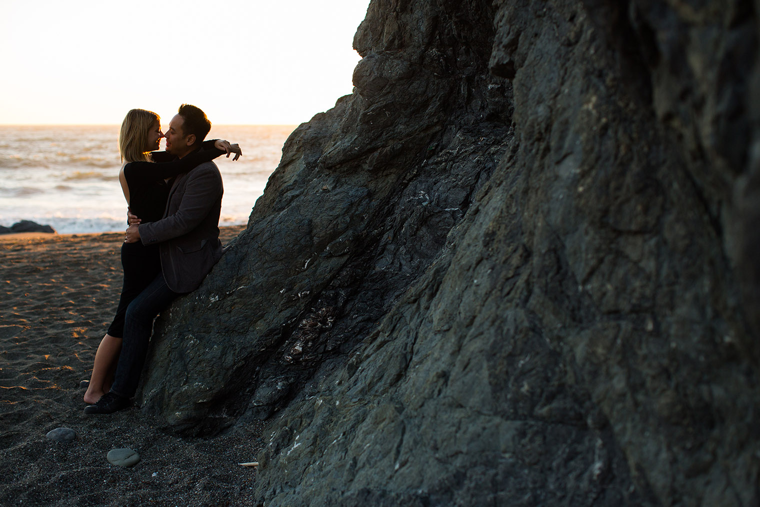 sonoma coast state park engagement session by Dustin Cantrell
