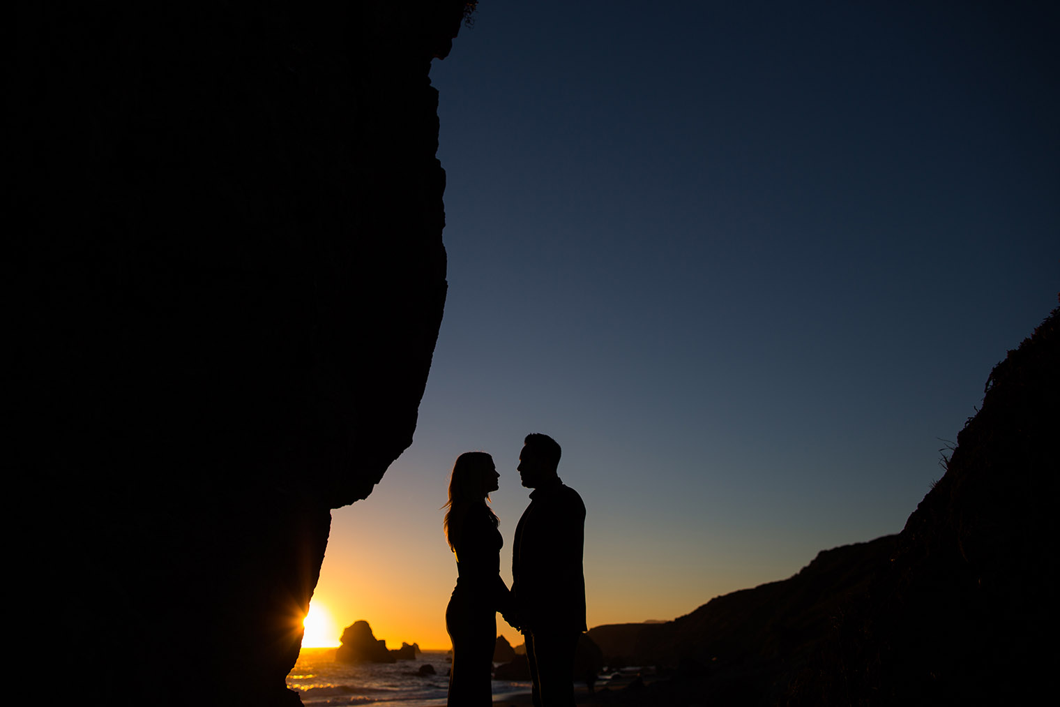 sonoma coast state park sunset photos