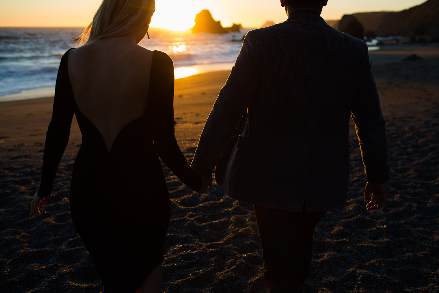 sonoma coast state park couple photos
