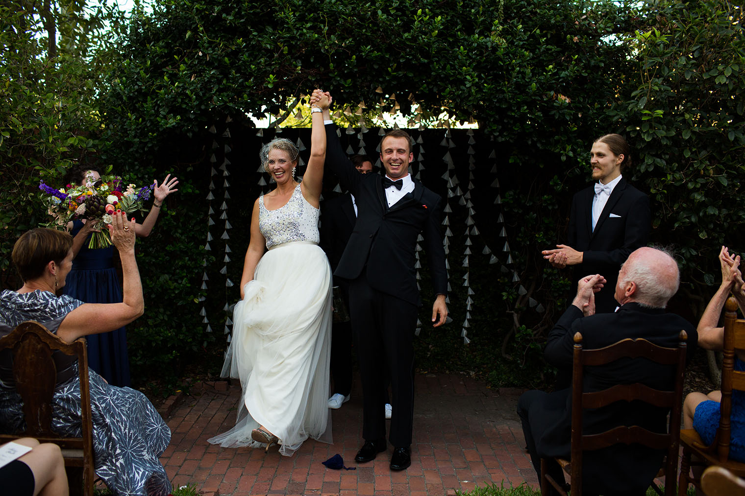 Backyard Savannah Georgia Wedding