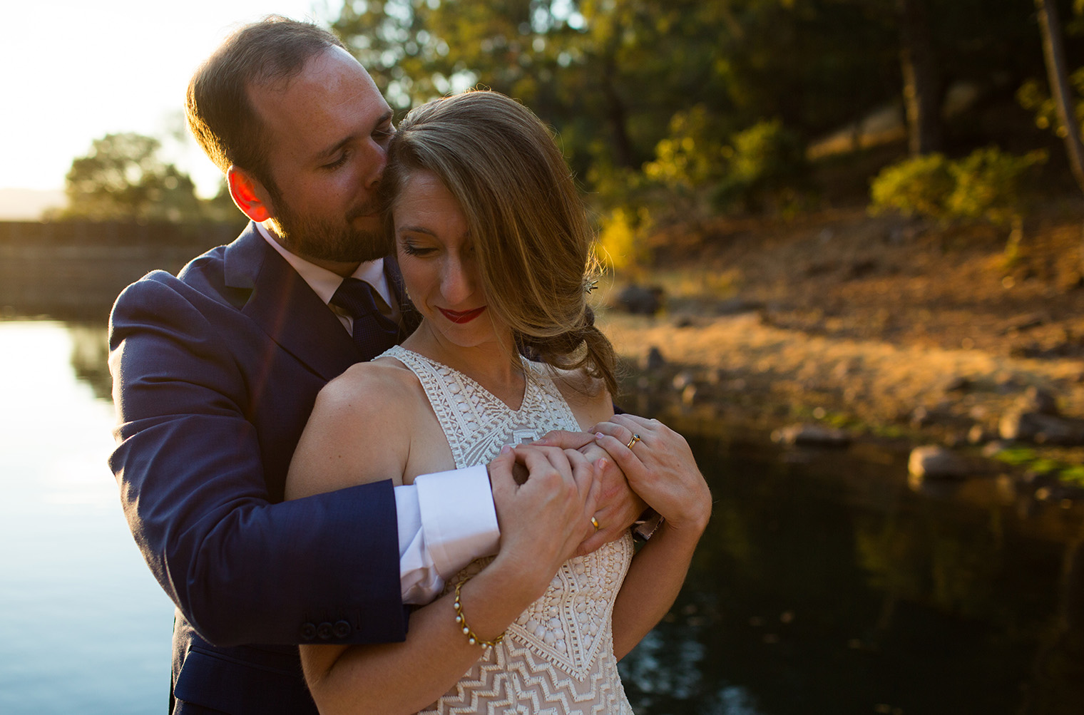 Backyard Sonoma Wedding Photographer