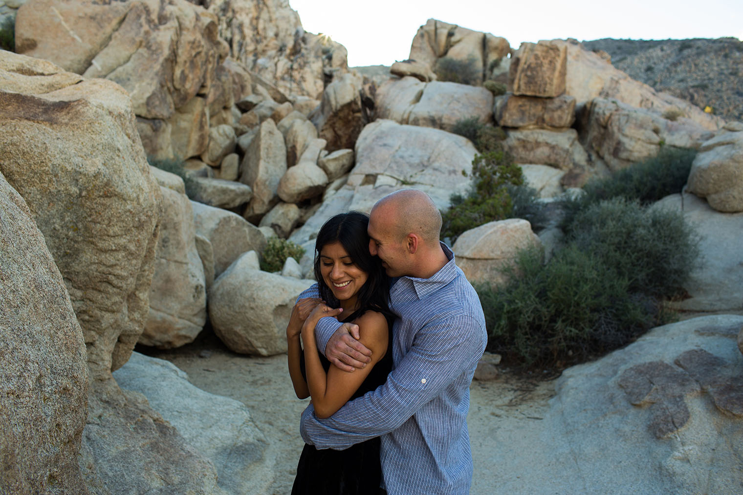 Joshua Tree National Park Engagement Photos