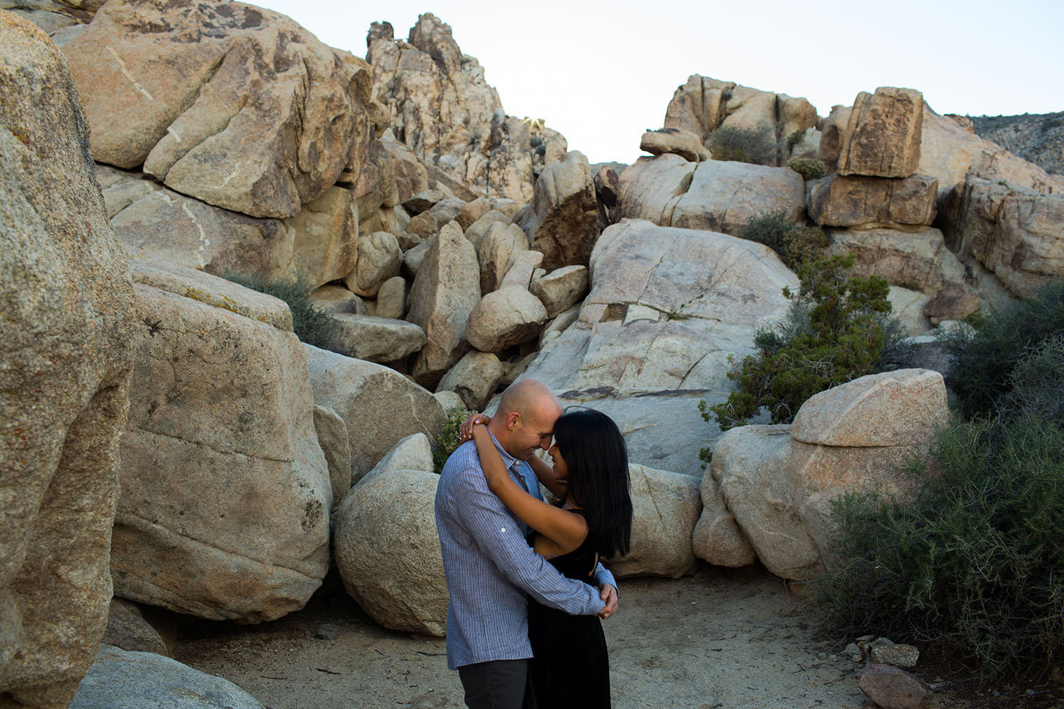 Joshua Tree National Park Engagement Photos
