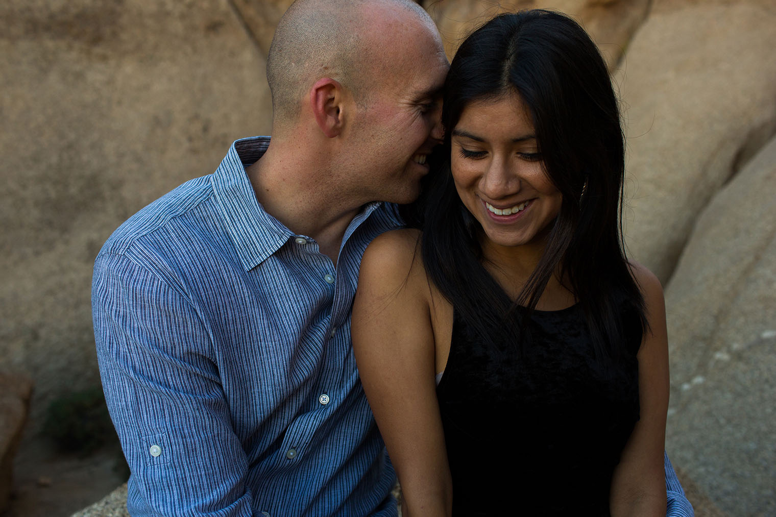joshua tree engagement photos
