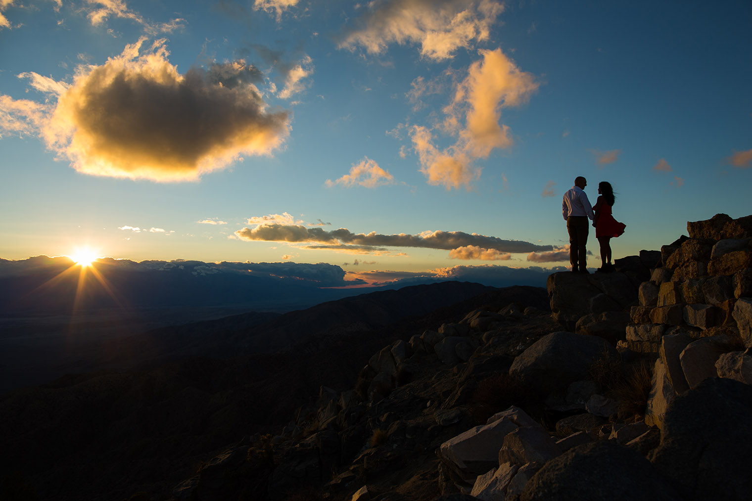 Joshua Tree National Park Engagement Photos