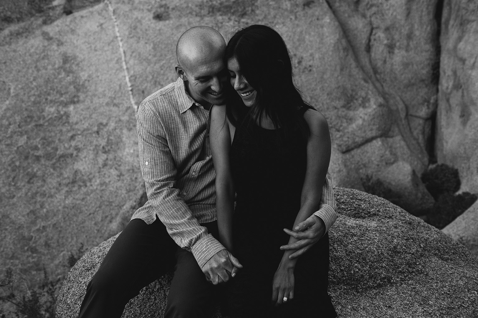 joshua tree engagement photos