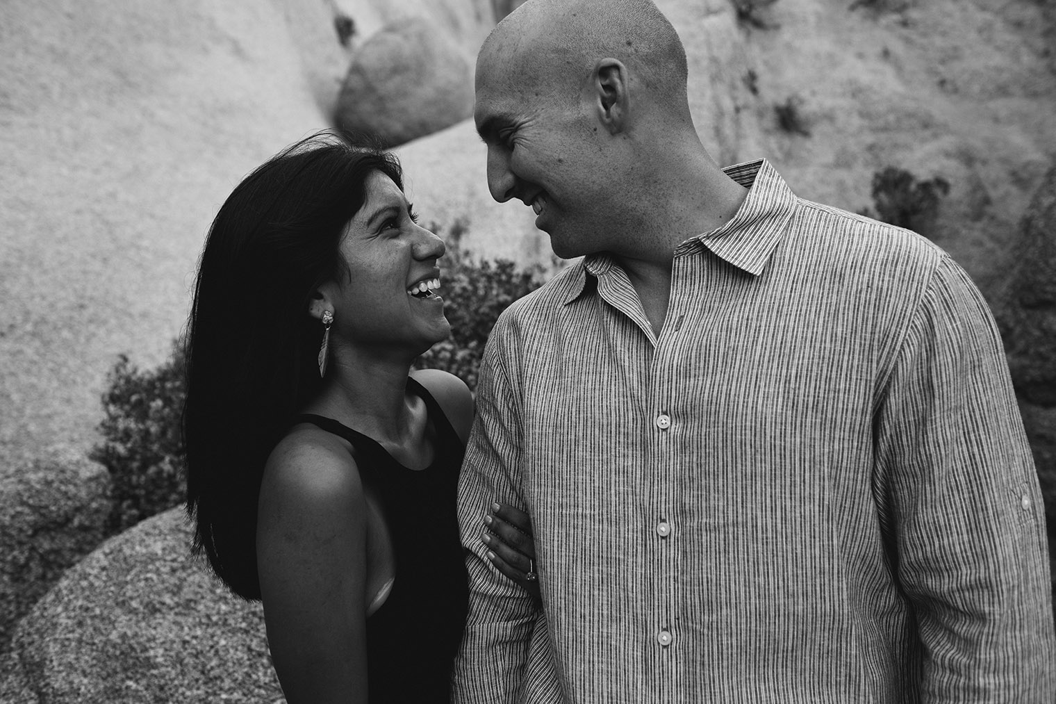 Joshua Tree National Park Engagement Photos