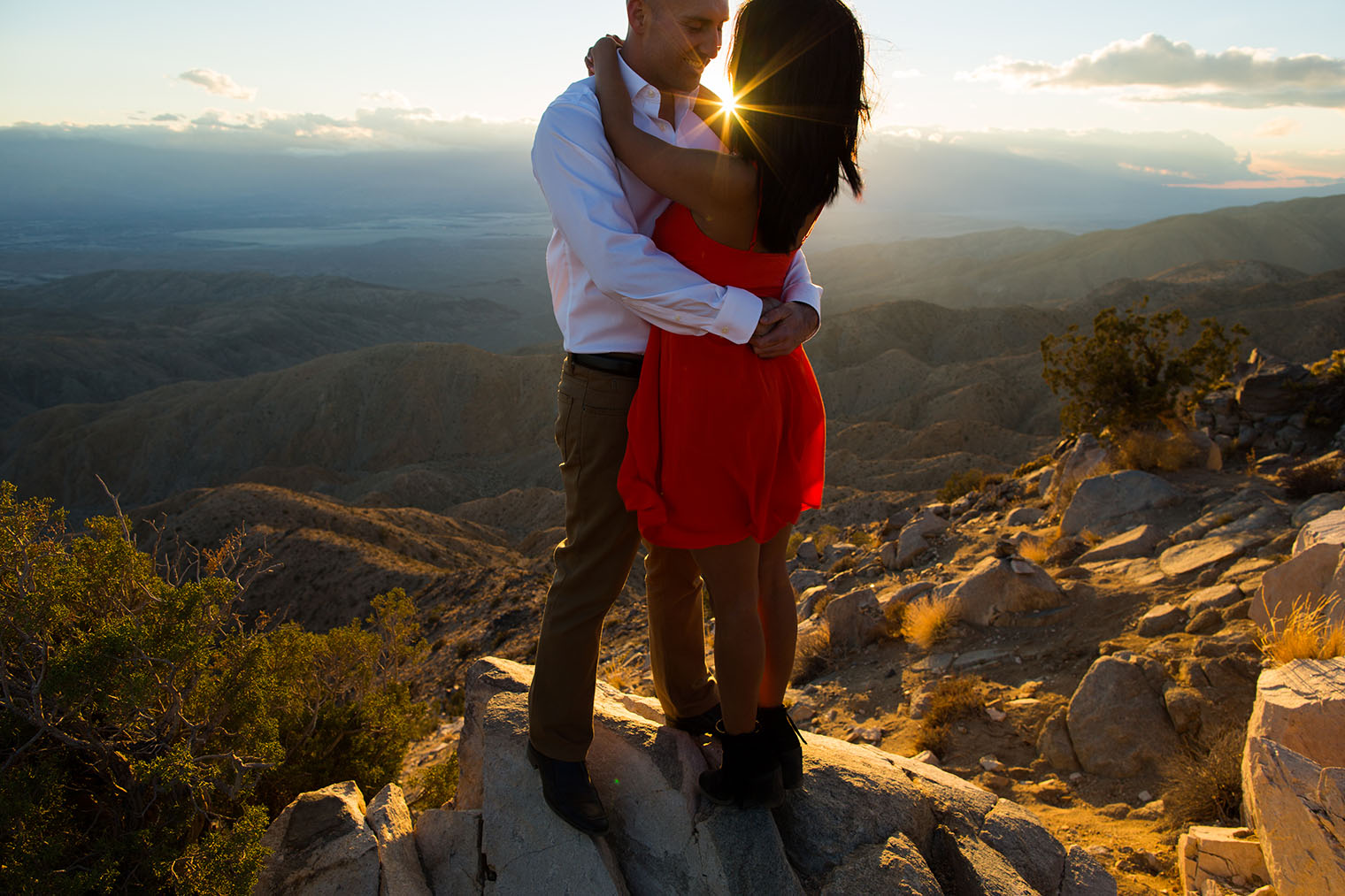 Joshua Tree National Park Engagement Photos