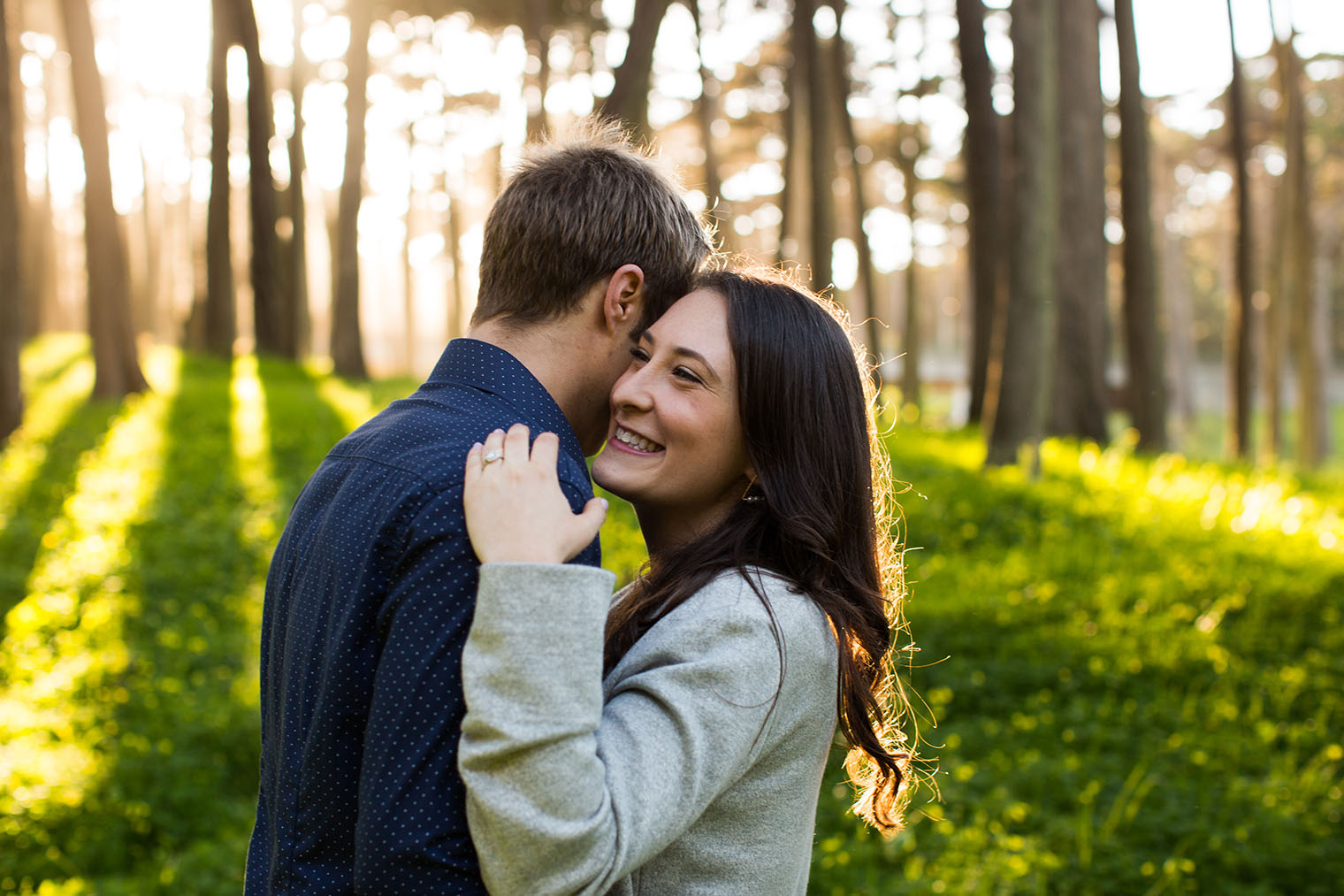 San Francisco Engagement Photos at Baker Beach