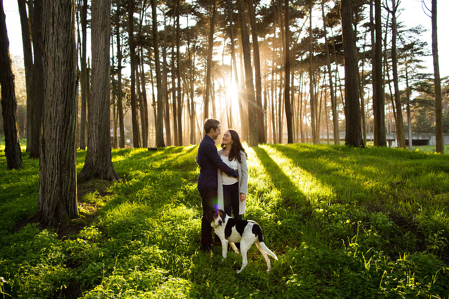 San Francisco Engagement Photos at Baker Beach