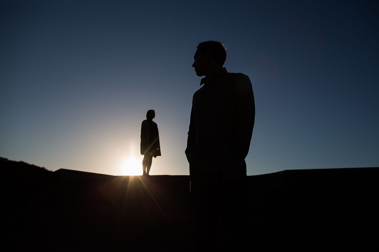 baker beach engagement session