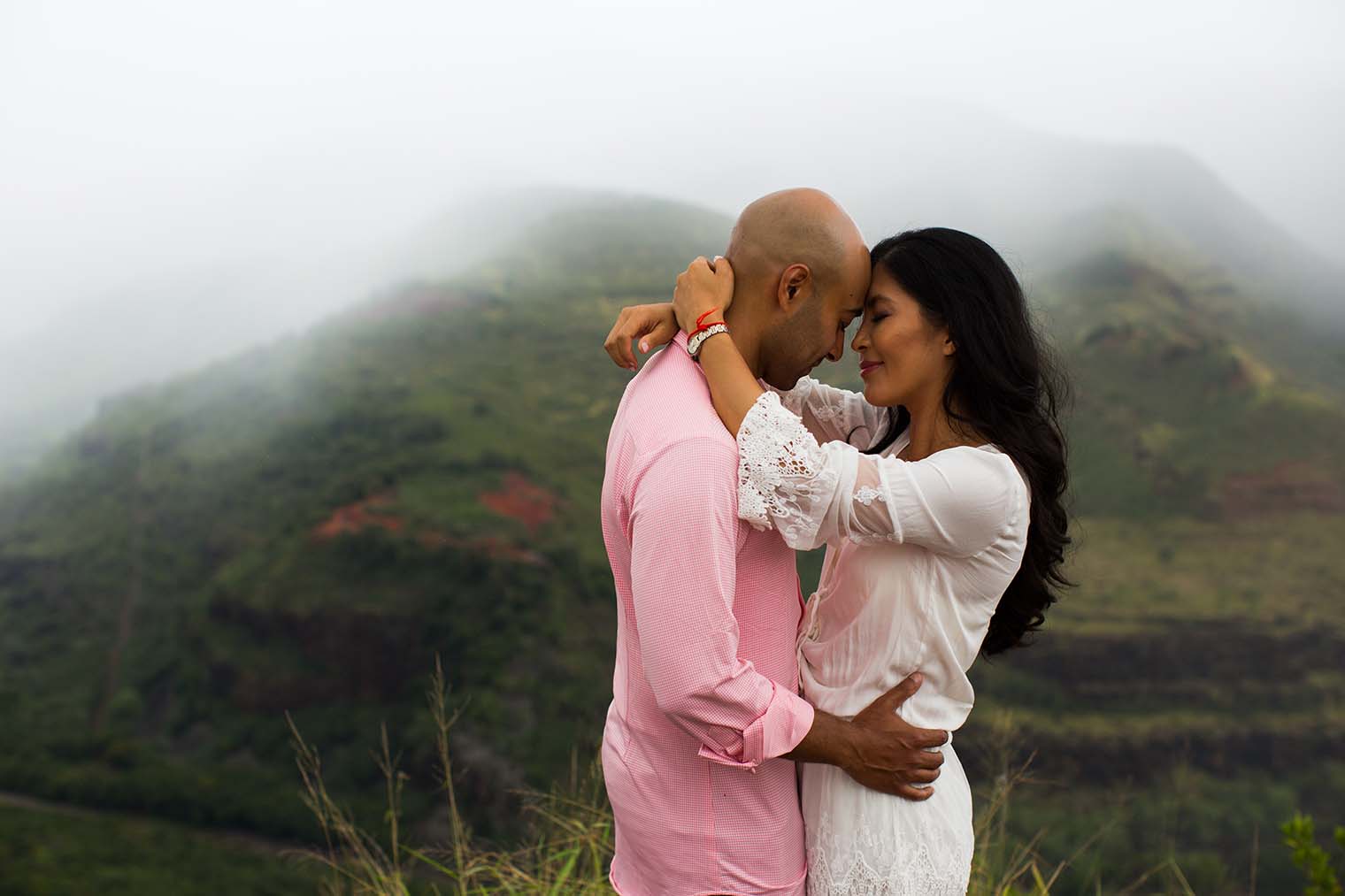 Waimea Canyon Kauai Hawaii Engagement Photos