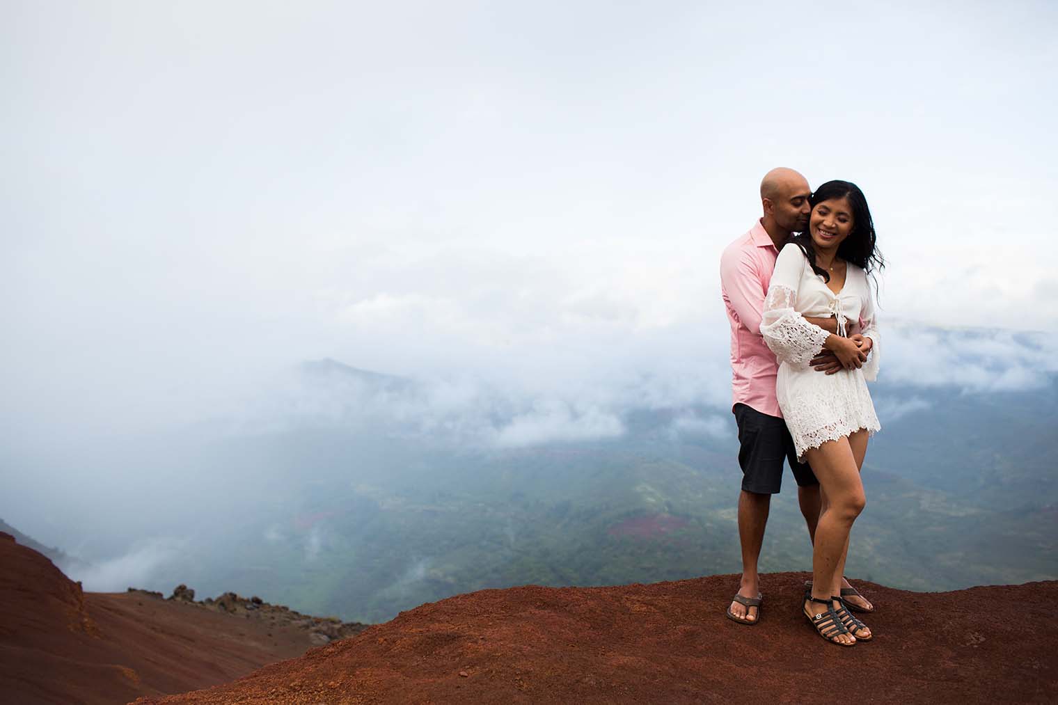 Engagement Session at Waimea Canyon Kauai Hawaii