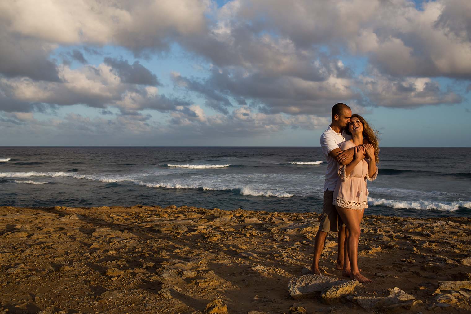 Engagement Session at Maha'ulepu Trail 