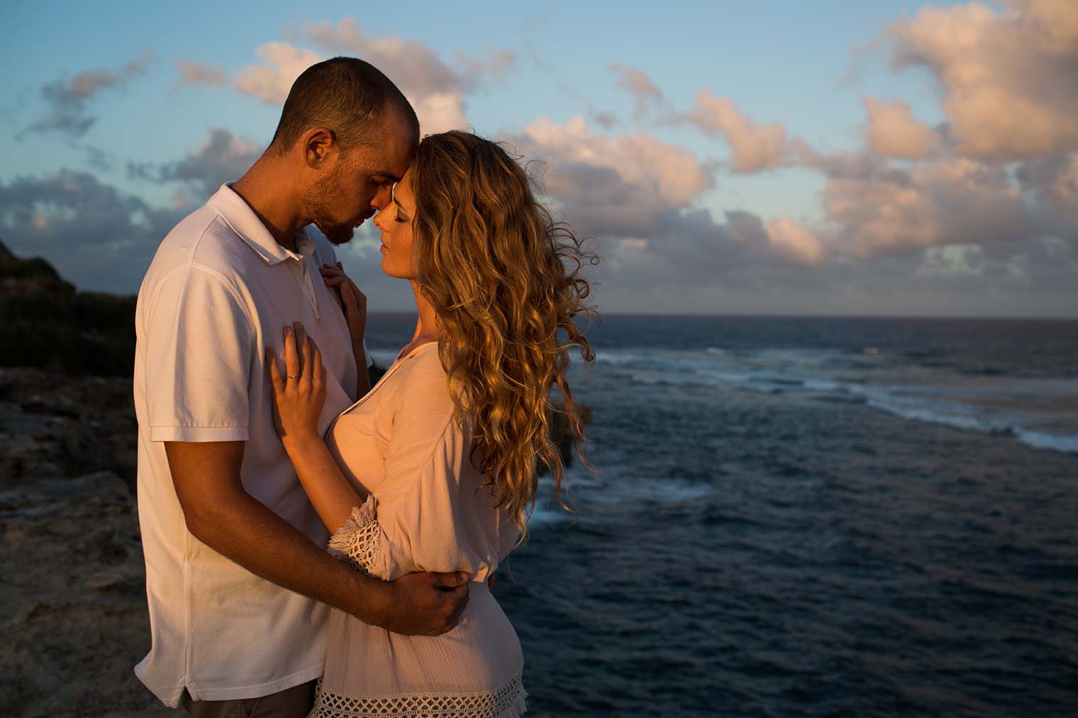 Engagement Session at Maha'ulepu Trail 