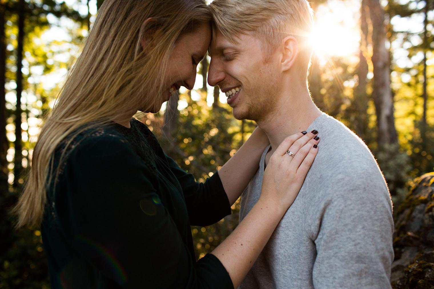 Mount Tamalpais State Park Engagement Pictures 