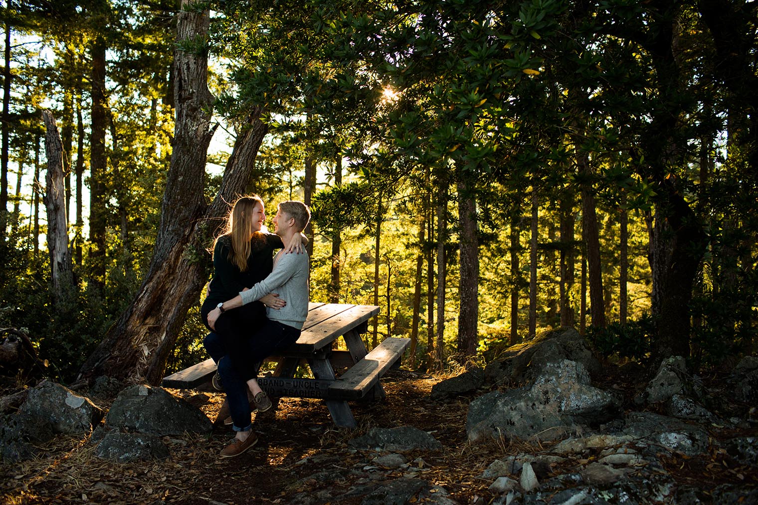 Mount Tamalpais State Park Engagement Photos