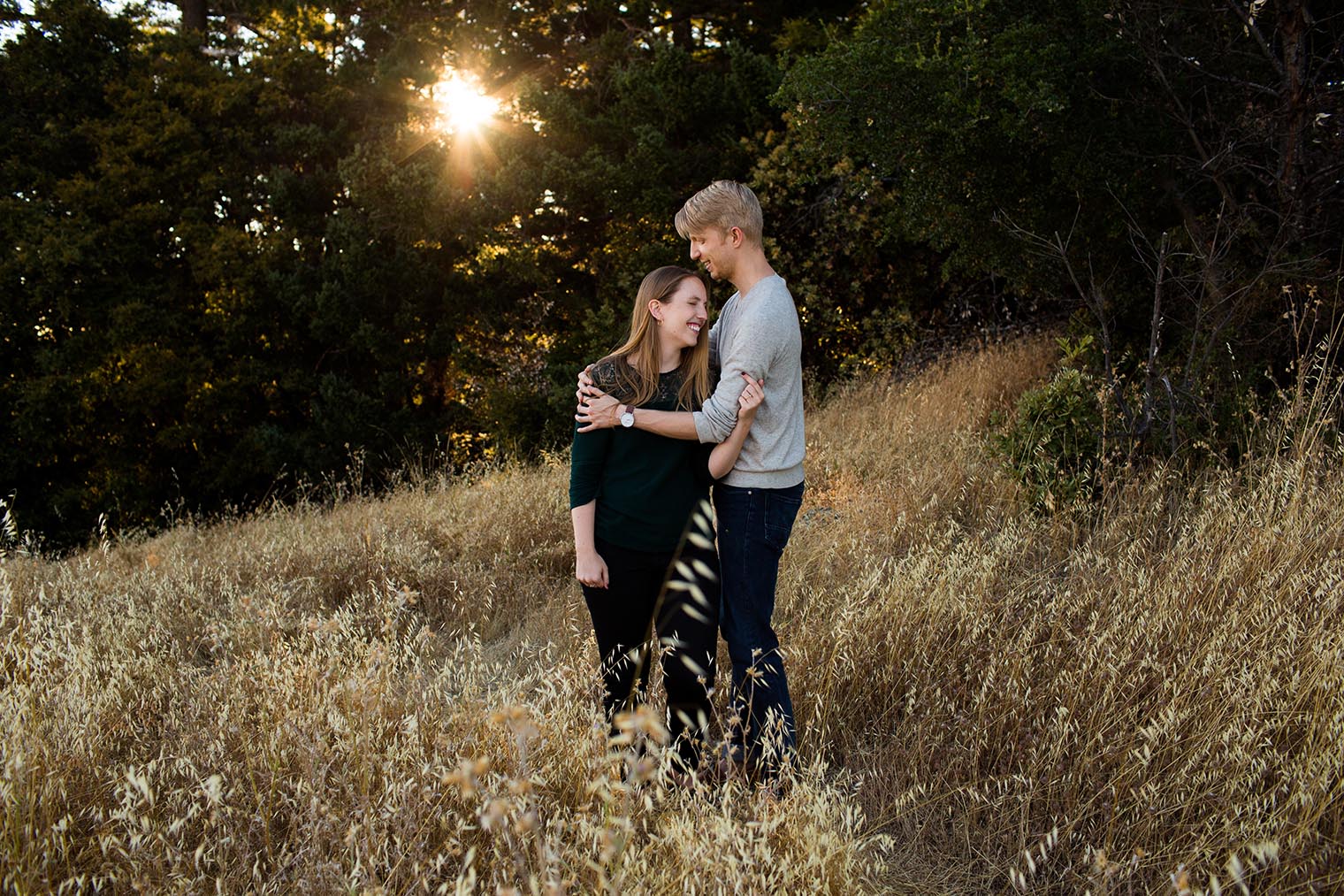 Mount Tamalpais State Park Engagement Pictures 