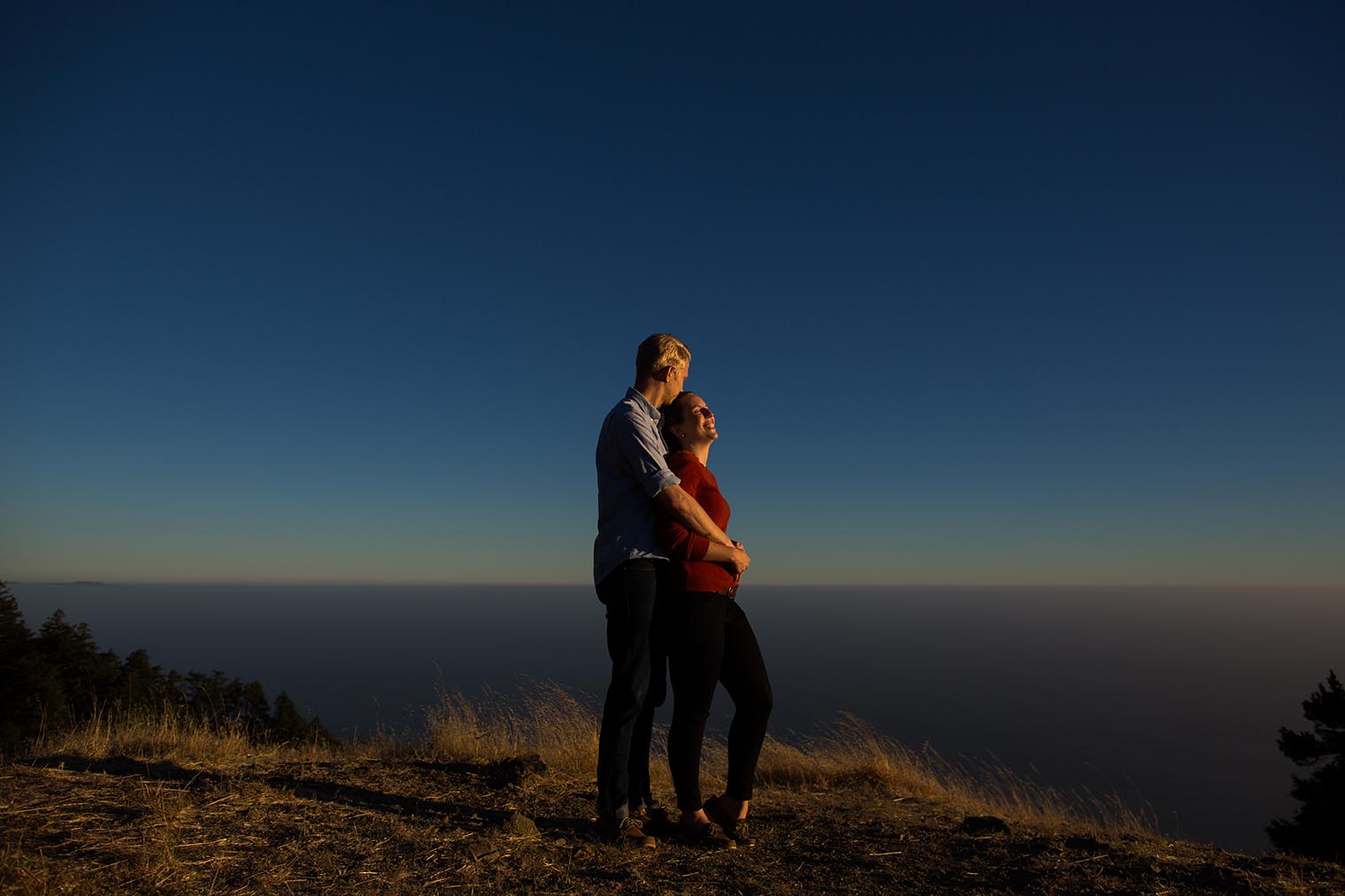 Mount Tamalpais State Park Engagement Photography