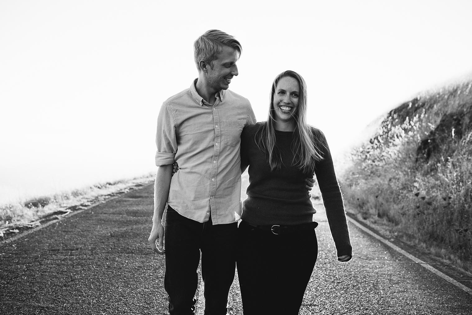 Mt Tam State Park Engagement Photographer