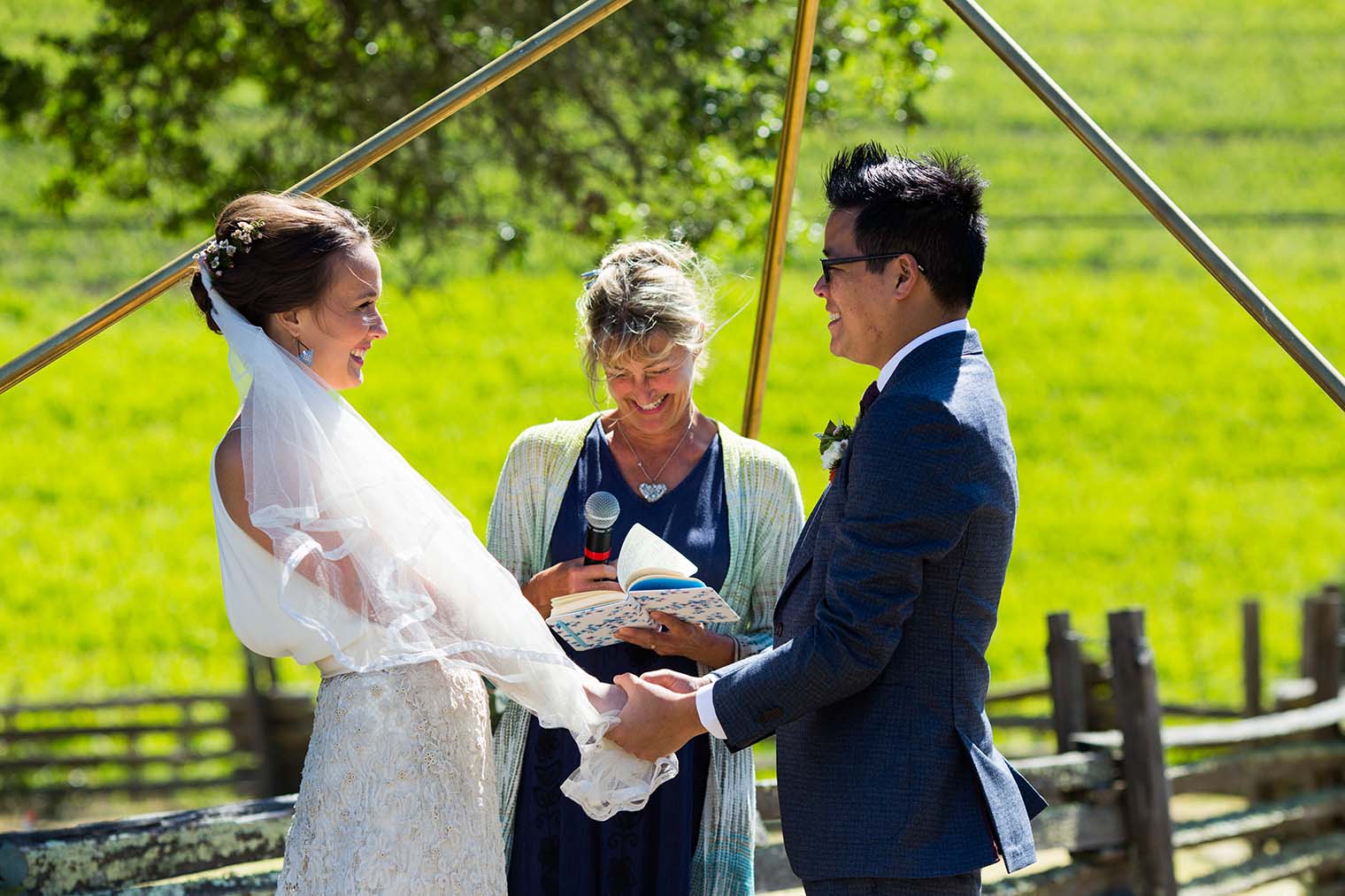 wedding ceremony at jack london state historic park 
