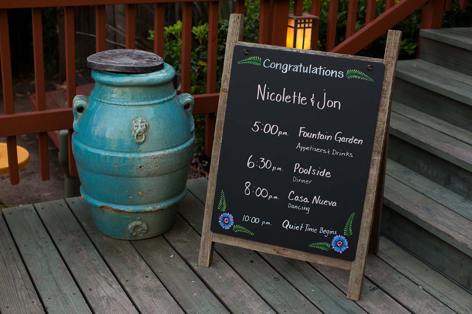 Wedding Details at Westerbeke Ranch 