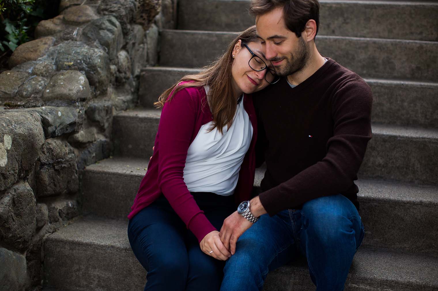 Marshall's Beach Engagement Photos by San Francisco Wedding Photographer