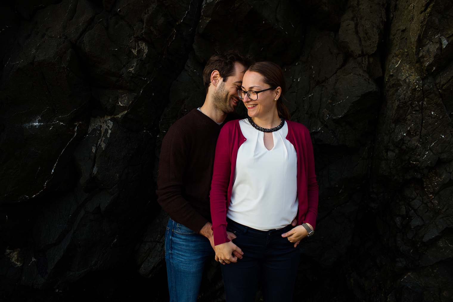 Marshall's Beach Engagement Photos by San Francisco Wedding Photographer