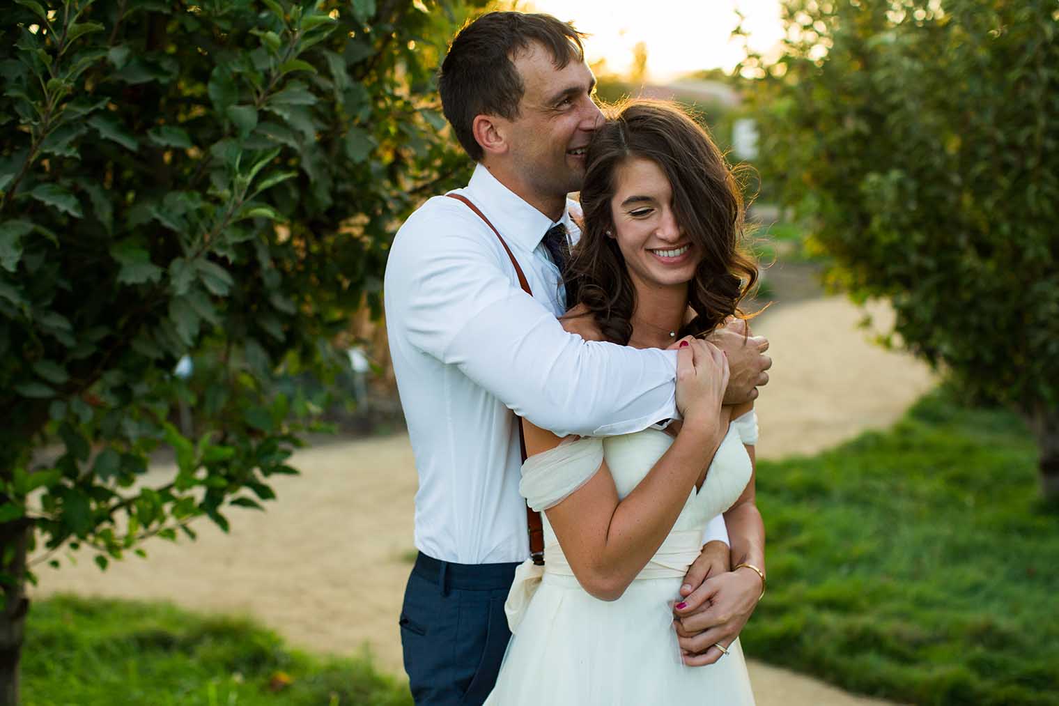 wedding portraits at farmstead at long meadow ranch wedding 