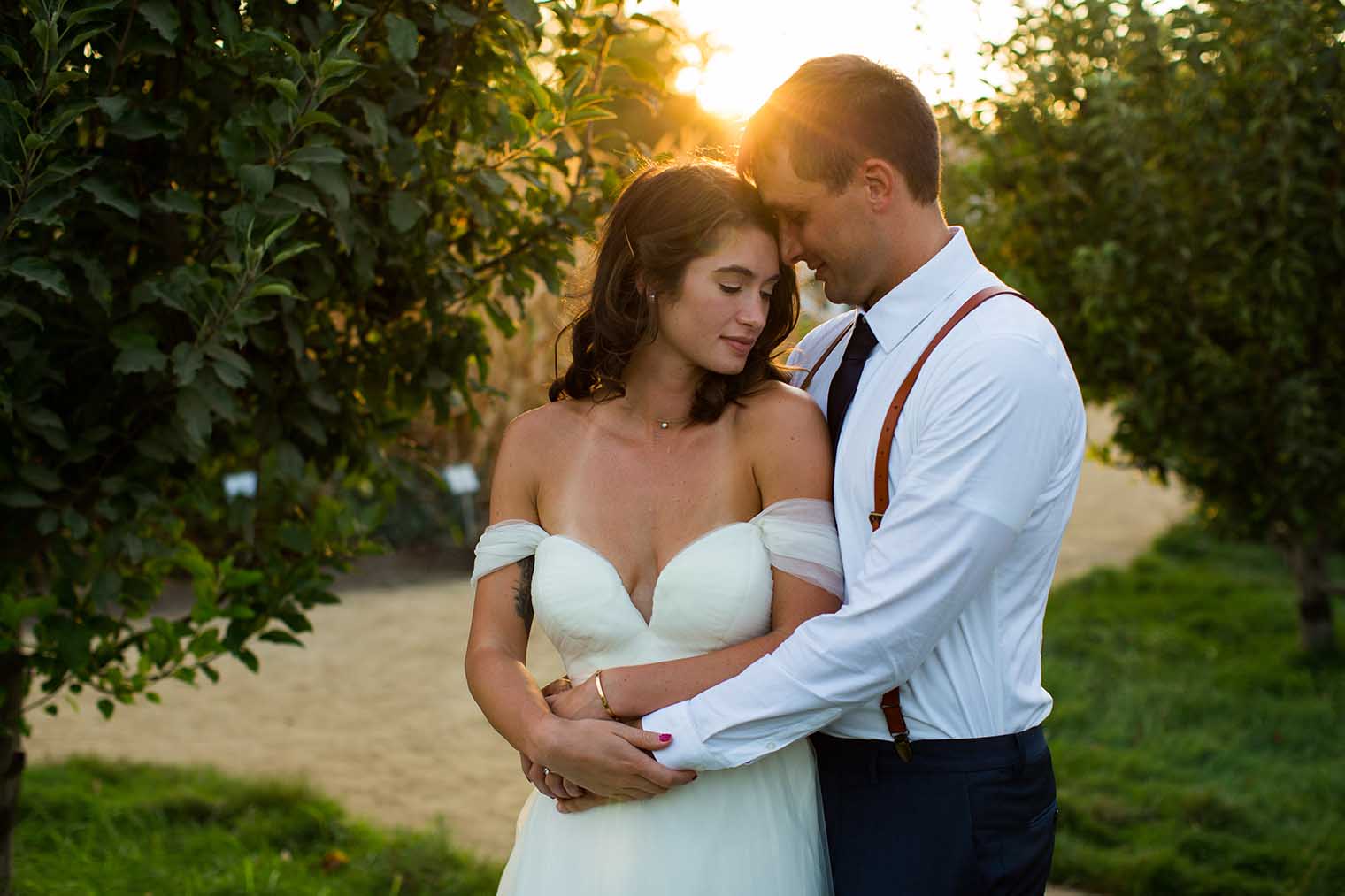 wedding portraits at farmstead at long meadow ranch wedding 